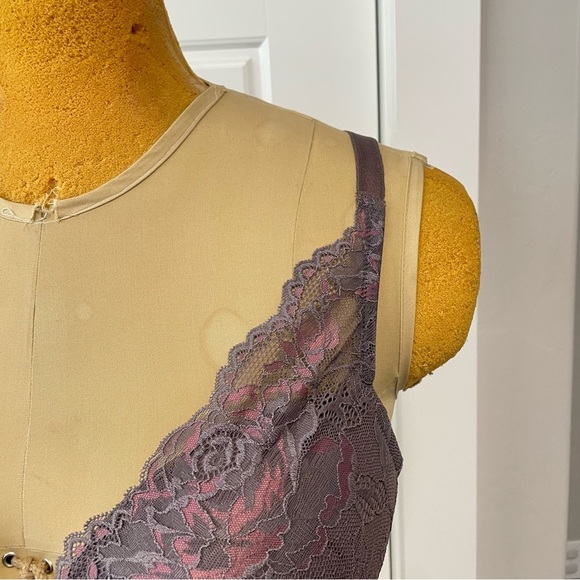 Torrid XO Plunge Push-Up Bra in Muted Violet Purple 42D - Picture 3 of 8